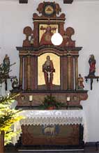 Erflinghauser Kapelle St. Lucia innen