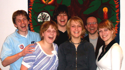 Die PSJ-Pfarrleitung: Markus, Marieke, Peter, Gaby, Ronald und Eva