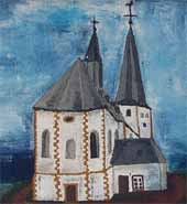 Kirche gemalt