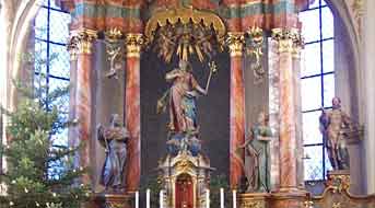 Hochaltar: Arkadenzone