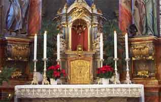 Hochaltar Altar- und Tabernakelzone